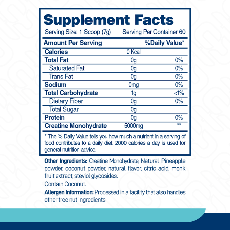 Creatine Powder 420g (with Flavors)