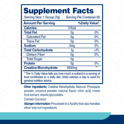 Creatine Powder 420g (with Flavors)