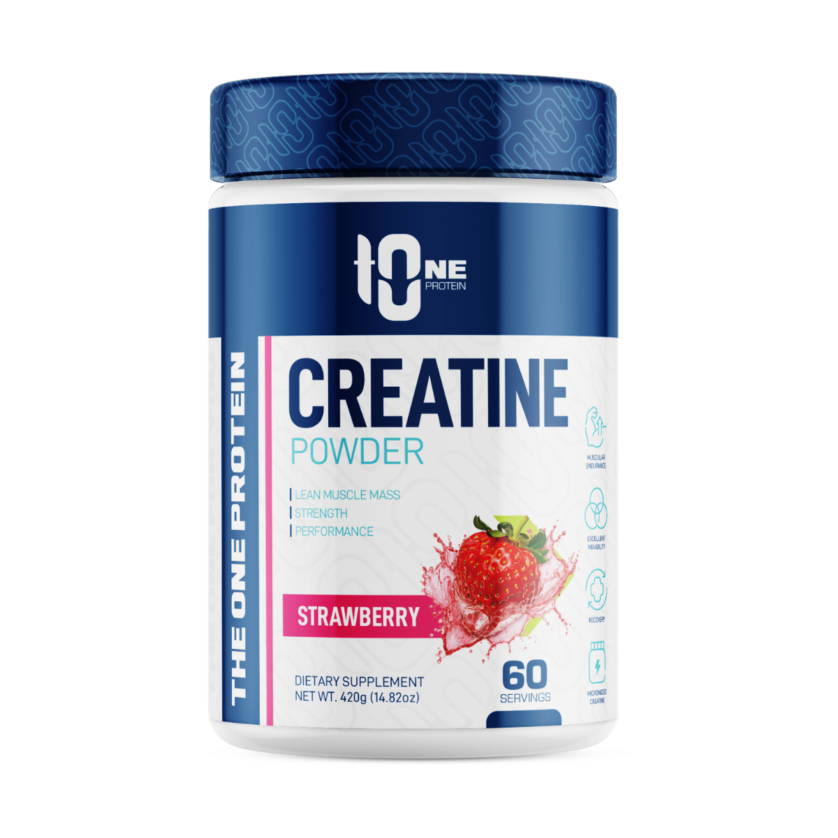 Creatine Powder 420g (with Flavors)