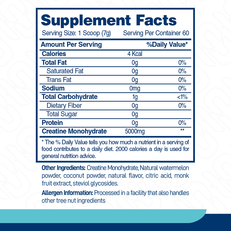 Creatine Powder 420g (with Flavors)